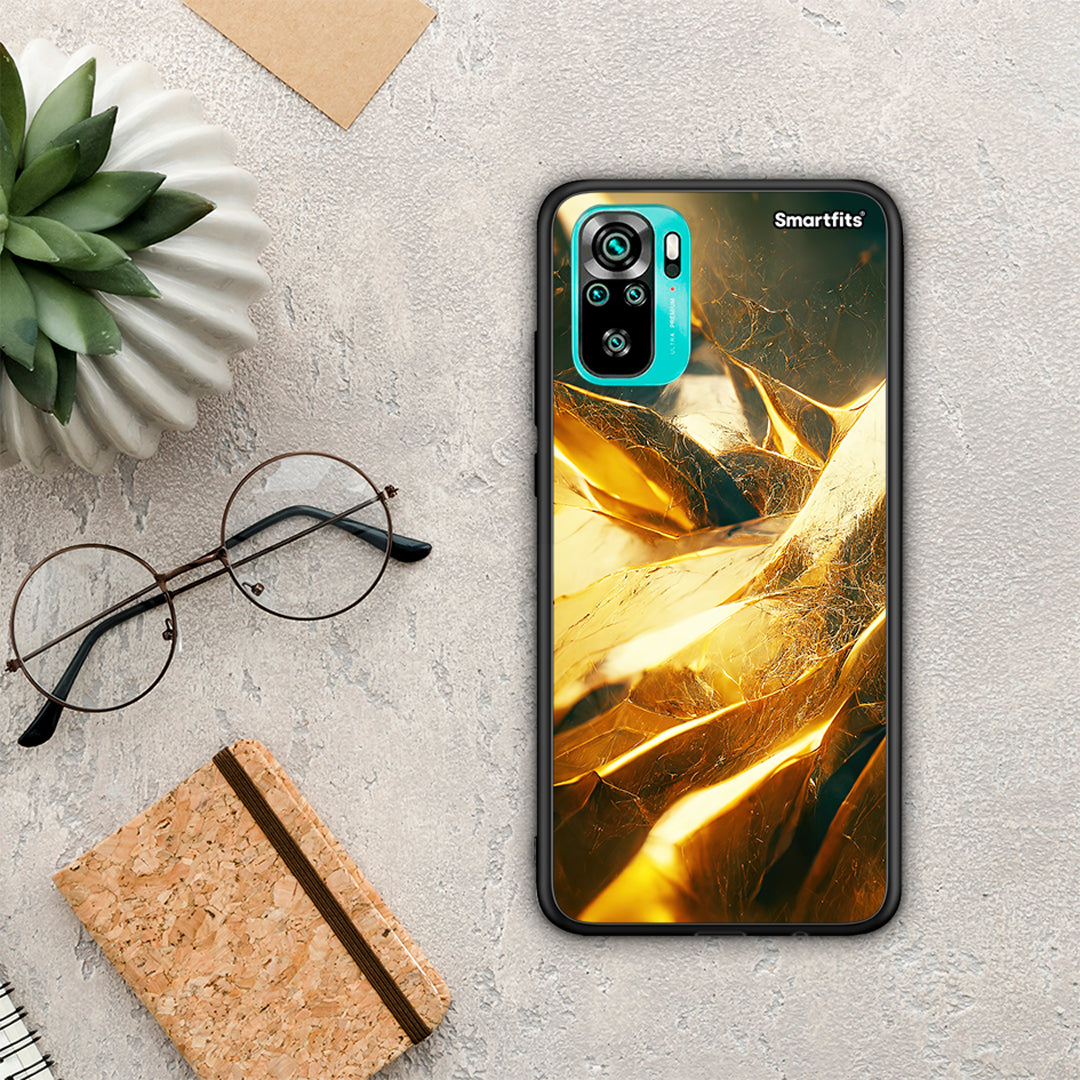 Real Gold - Xiaomi Poco M5s θήκη