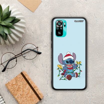 Santa Stich - Xiaomi Redmi Note 10S / 10 4G θήκη