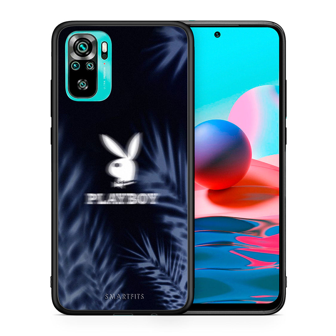 Θήκη Xiaomi Redmi Note 10 Sexy Rabbit από τη Smartfits με σχέδιο στο πίσω μέρος και μαύρο περίβλημα | Xiaomi Redmi Note 10 Sexy Rabbit case with colorful back and black bezels