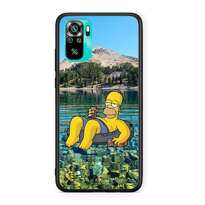 Xiaomi Redmi Note 10 Summer Happiness Θήκη από τη Smartfits με σχέδιο στο πίσω μέρος και μαύρο περίβλημα | Smartphone case with colorful back and black bezels by Smartfits