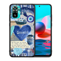 Thumbnail for Θήκη Xiaomi Redmi Note 10 Summer In Greece από τη Smartfits με σχέδιο στο πίσω μέρος και μαύρο περίβλημα | Xiaomi Redmi Note 10 Summer In Greece case with colorful back and black bezels