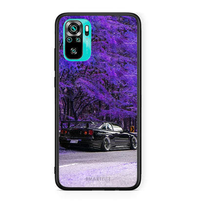 Xiaomi Redmi Note 10 Super Car Θήκη Αγίου Βαλεντίνου από τη Smartfits με σχέδιο στο πίσω μέρος και μαύρο περίβλημα | Smartphone case with colorful back and black bezels by Smartfits