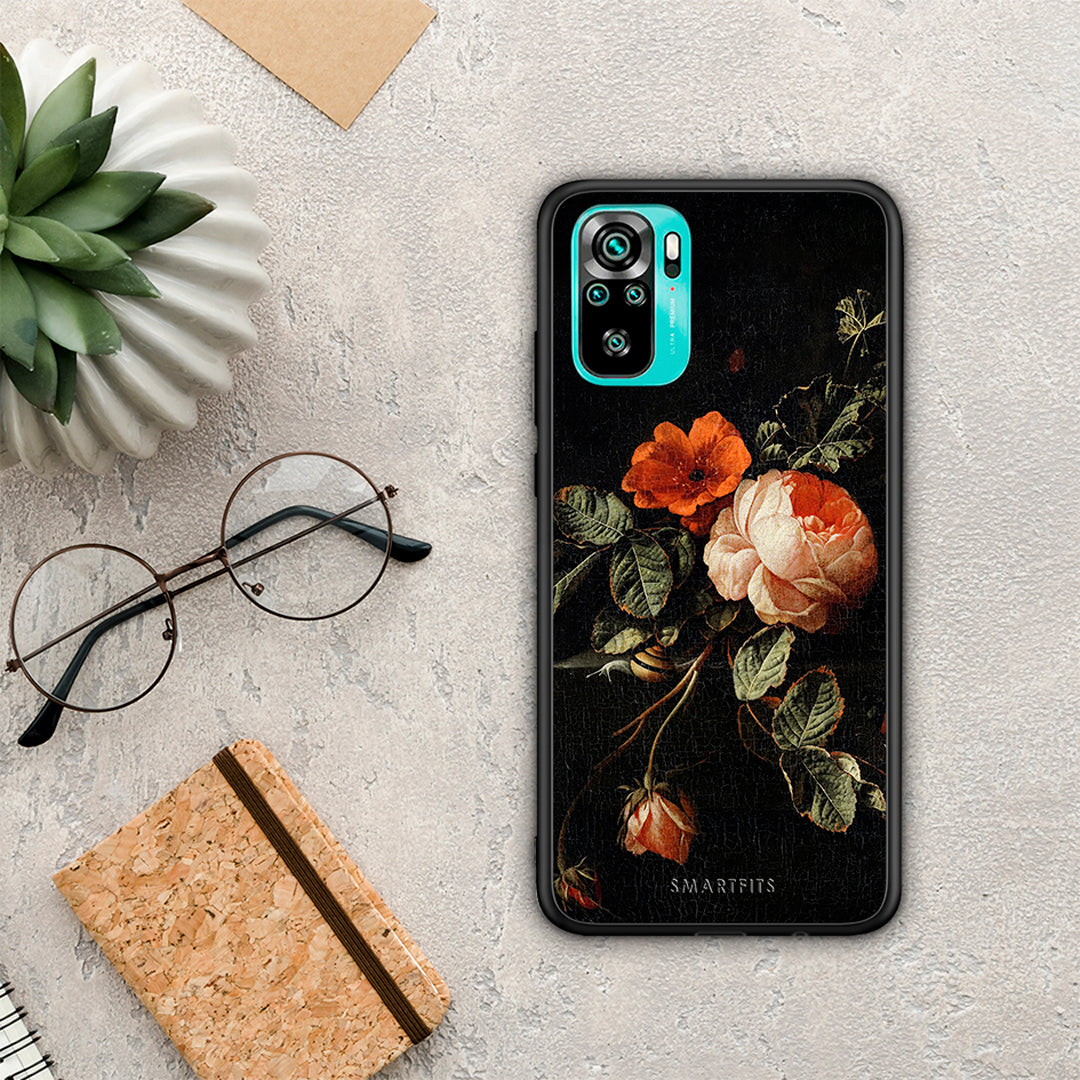 Vintage Roses - Xiaomi Redmi Note 10S / 10 4G θήκη