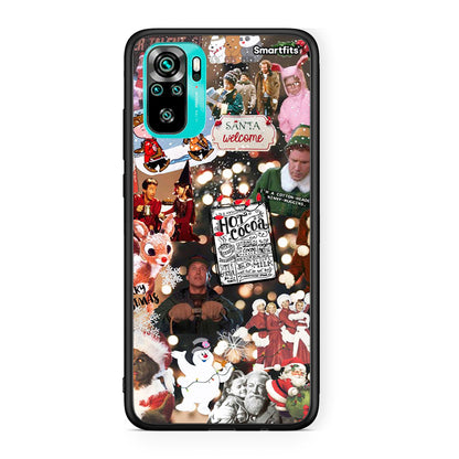 Xiaomi Redmi Note 10 Xmas Movies θήκη από τη Smartfits με σχέδιο στο πίσω μέρος και μαύρο περίβλημα | Smartphone case with colorful back and black bezels by Smartfits