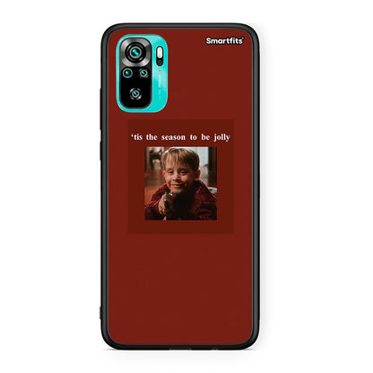 Xiaomi Redmi Note 10 Xmas Ultimate Spirit θήκη από τη Smartfits με σχέδιο στο πίσω μέρος και μαύρο περίβλημα | Smartphone case with colorful back and black bezels by Smartfits