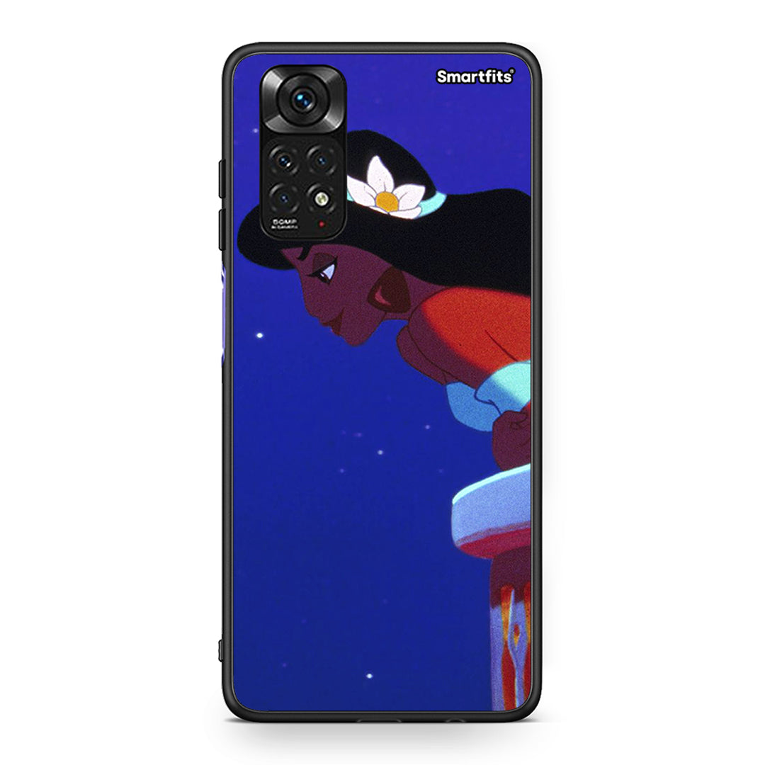 Xiaomi Redmi 10/Redmi Note 11 4G Alladin And Jasmine Love 2 θήκη από τη Smartfits με σχέδιο στο πίσω μέρος και μαύρο περίβλημα | Smartphone case with colorful back and black bezels by Smartfits