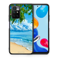 Thumbnail for Θήκη Xiaomi Redmi 10/Redmi Note 11 4G Beautiful Beach από τη Smartfits με σχέδιο στο πίσω μέρος και μαύρο περίβλημα | Xiaomi Redmi 10/Redmi Note 11 4G Beautiful Beach case with colorful back and black bezels