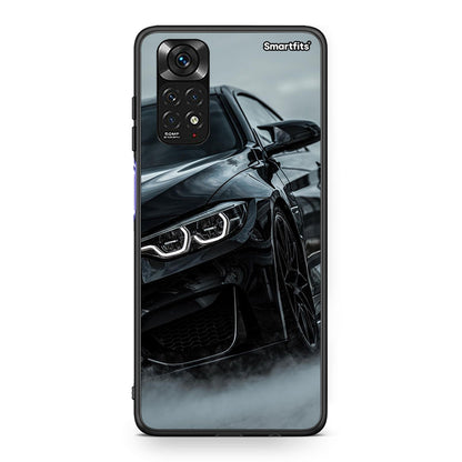 Xiaomi Redmi Note 11 Black BMW θήκη από τη Smartfits με σχέδιο στο πίσω μέρος και μαύρο περίβλημα | Smartphone case with colorful back and black bezels by Smartfits