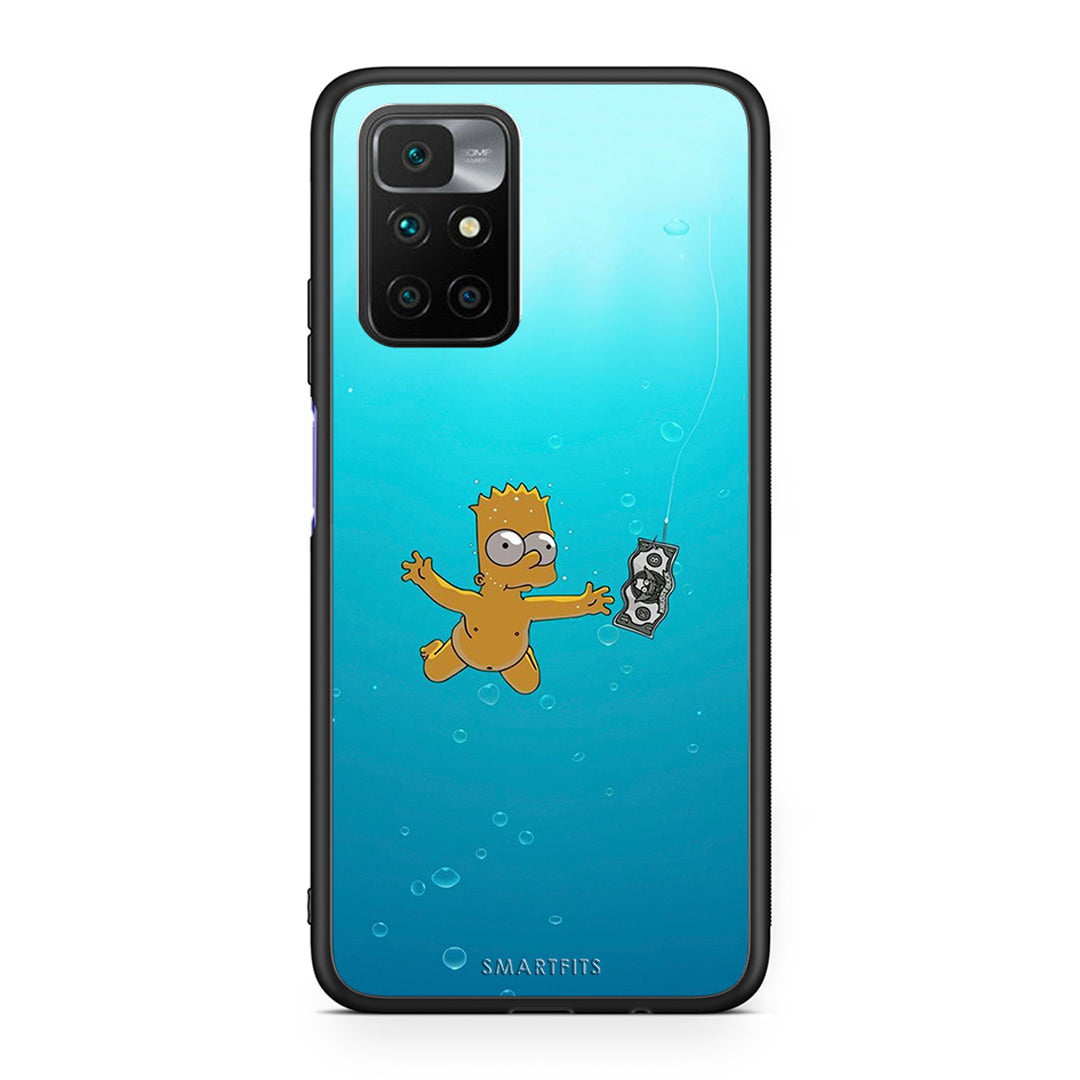 Xiaomi Redmi 10/Redmi Note 11 4G Chasing Money θήκη από τη Smartfits με σχέδιο στο πίσω μέρος και μαύρο περίβλημα | Smartphone case with colorful back and black bezels by Smartfits