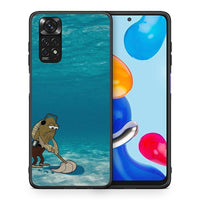 Thumbnail for Θήκη Xiaomi Redmi Note 11 Clean The Ocean από τη Smartfits με σχέδιο στο πίσω μέρος και μαύρο περίβλημα | Xiaomi Redmi Note 11 Clean The Ocean case with colorful back and black bezels