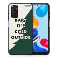 Thumbnail for Θήκη Xiaomi Redmi Note 11 Cold Outside από τη Smartfits με σχέδιο στο πίσω μέρος και μαύρο περίβλημα | Xiaomi Redmi Note 11 Cold Outside case with colorful back and black bezels