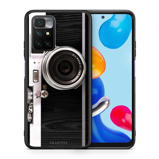 Θήκη Xiaomi Redmi 10/Redmi Note 11 4G Emily In Paris από τη Smartfits με σχέδιο στο πίσω μέρος και μαύρο περίβλημα | Xiaomi Redmi 10/Redmi Note 11 4G Emily In Paris case with colorful back and black bezels