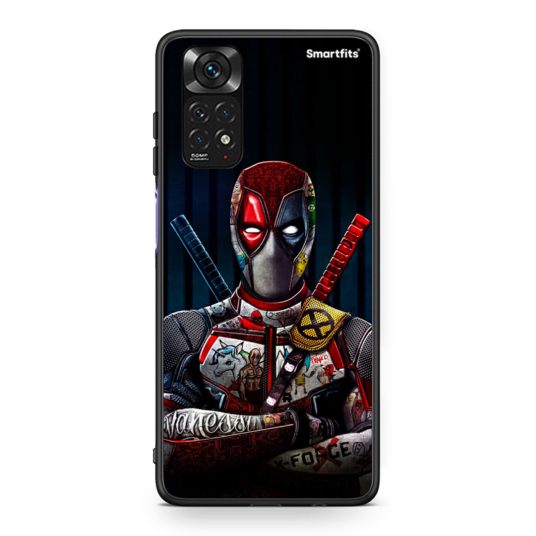 Xiaomi Redmi Note 11 Funny Guy θήκη από τη Smartfits με σχέδιο στο πίσω μέρος και μαύρο περίβλημα | Smartphone case with colorful back and black bezels by Smartfits