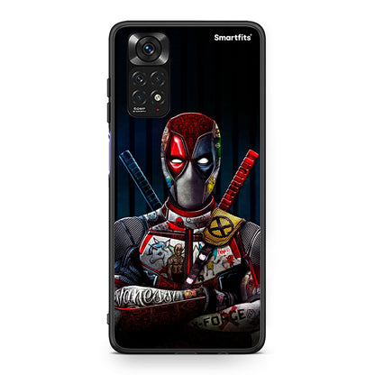 Xiaomi Redmi 10/Redmi Note 11 4G Funny Guy θήκη από τη Smartfits με σχέδιο στο πίσω μέρος και μαύρο περίβλημα | Smartphone case with colorful back and black bezels by Smartfits