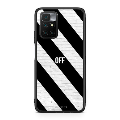 Xiaomi Redmi 10/Redmi Note 11 4G Get Off θήκη από τη Smartfits με σχέδιο στο πίσω μέρος και μαύρο περίβλημα | Smartphone case with colorful back and black bezels by Smartfits