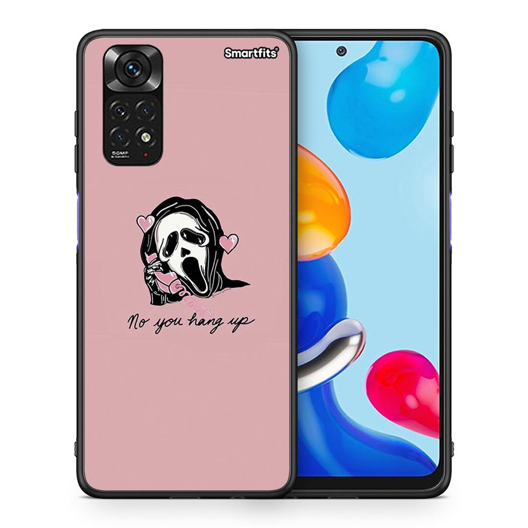 Θήκη Xiaomi Redmi Note 11 Halloween Hang Up από τη Smartfits με σχέδιο στο πίσω μέρος και μαύρο περίβλημα | Xiaomi Redmi Note 11 Halloween Hang Up case with colorful back and black bezels