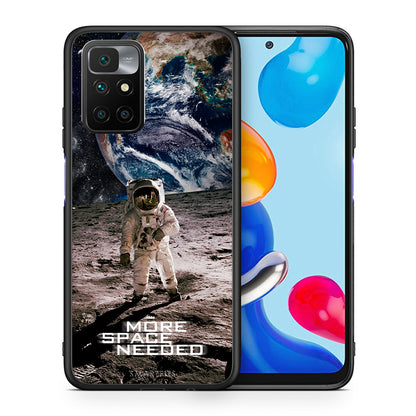 Θήκη Xiaomi Redmi 10/Redmi Note 11 4G More Space από τη Smartfits με σχέδιο στο πίσω μέρος και μαύρο περίβλημα | Xiaomi Redmi 10/Redmi Note 11 4G More Space case with colorful back and black bezels