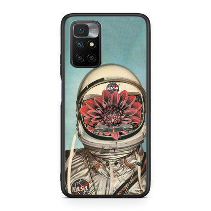 Xiaomi Redmi 10/Redmi Note 11 4G Nasa Bloom θήκη από τη Smartfits με σχέδιο στο πίσω μέρος και μαύρο περίβλημα | Smartphone case with colorful back and black bezels by Smartfits