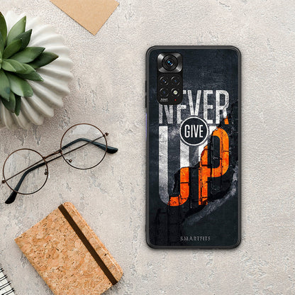 Never Give Up - Xiaomi Redmi Note 11 4G / 11S 4G θήκη