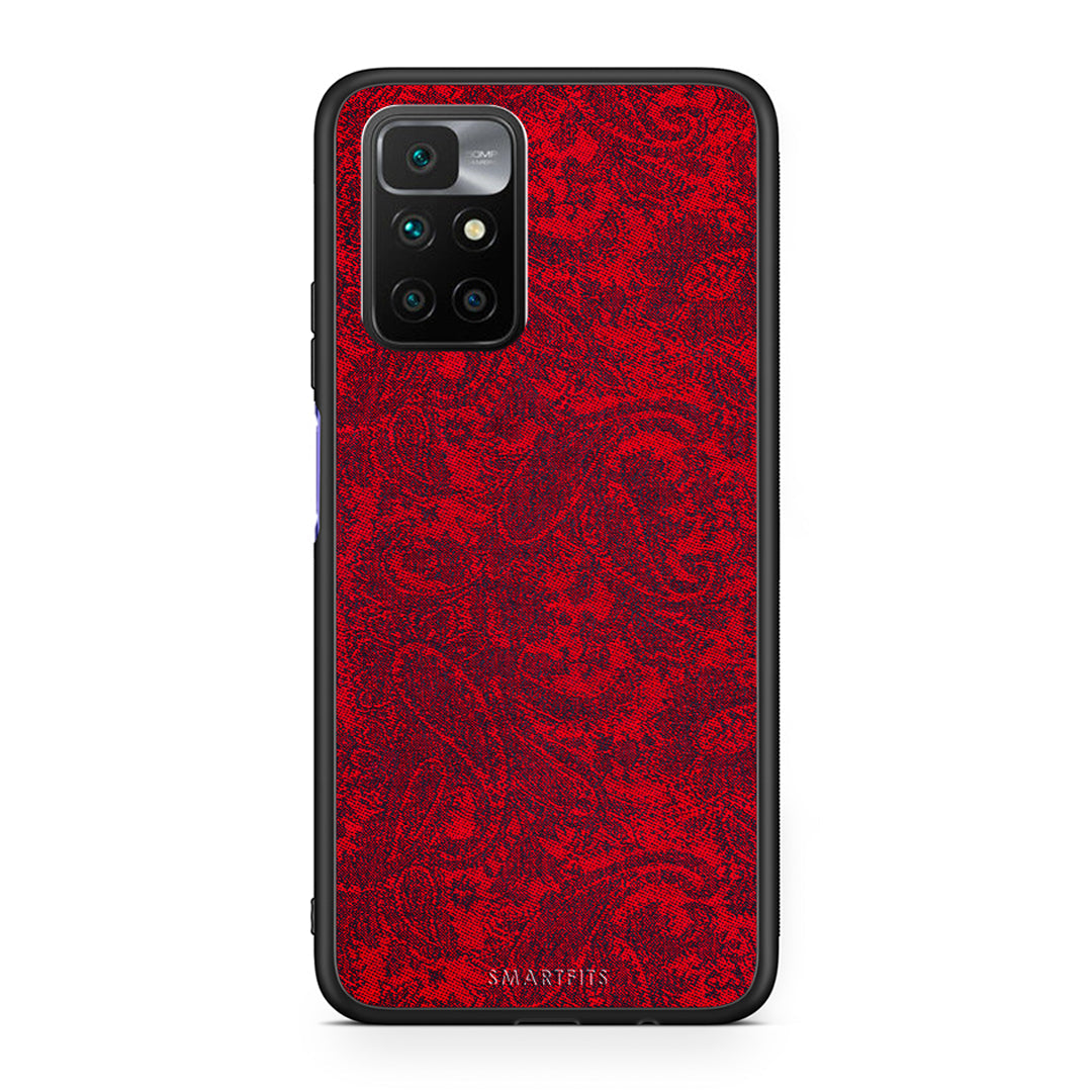 Xiaomi Redmi 10/Redmi Note 11 4G Paisley Cashmere θήκη από τη Smartfits με σχέδιο στο πίσω μέρος και μαύρο περίβλημα | Smartphone case with colorful back and black bezels by Smartfits