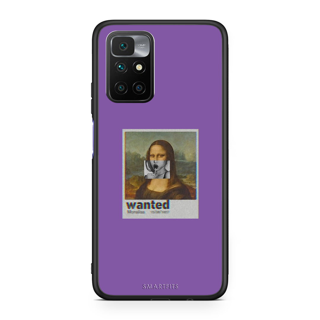 4 - Xiaomi Redmi 10/Redmi Note 11 4G Monalisa Popart case, cover, bumper