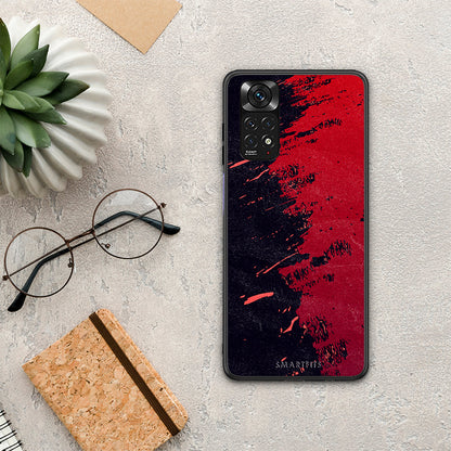 Red Paint - Xiaomi Redmi Note 11 4G / 11S 4G θήκη