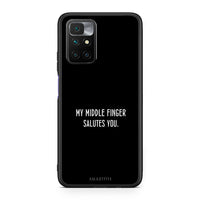 Thumbnail for Xiaomi Redmi 10/Redmi Note 11 4G Salute θήκη από τη Smartfits με σχέδιο στο πίσω μέρος και μαύρο περίβλημα | Smartphone case with colorful back and black bezels by Smartfits