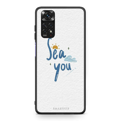 Xiaomi Redmi Note 11 Sea You Θήκη από τη Smartfits με σχέδιο στο πίσω μέρος και μαύρο περίβλημα | Smartphone case with colorful back and black bezels by Smartfits