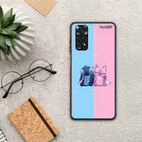 Thumbnail for Stitch And Angel - Xiaomi Redmi Note 11 4G / 11S θήκη