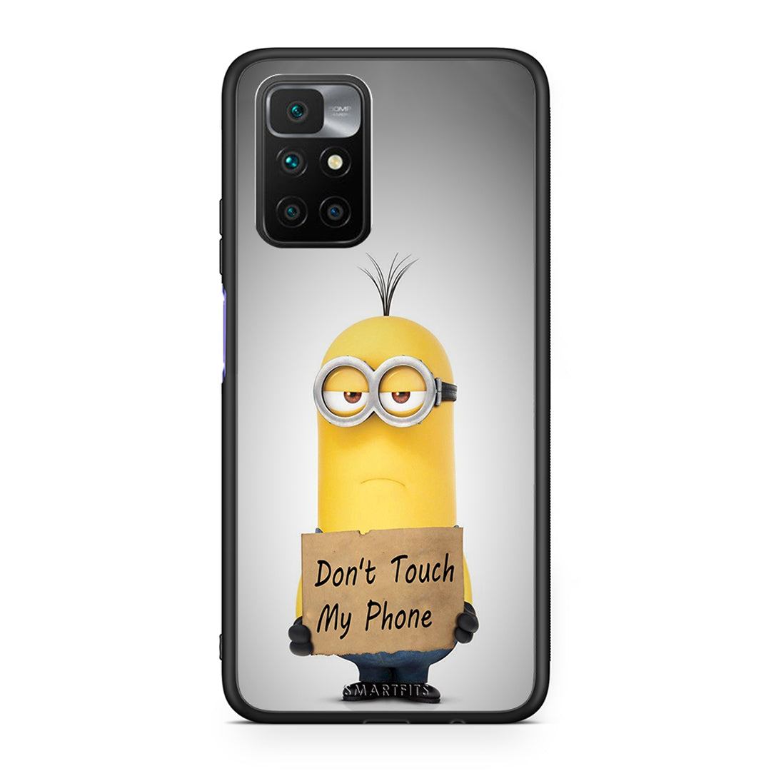 4 - Xiaomi Redmi 10/Redmi Note 11 4G Minion Text case, cover, bumper