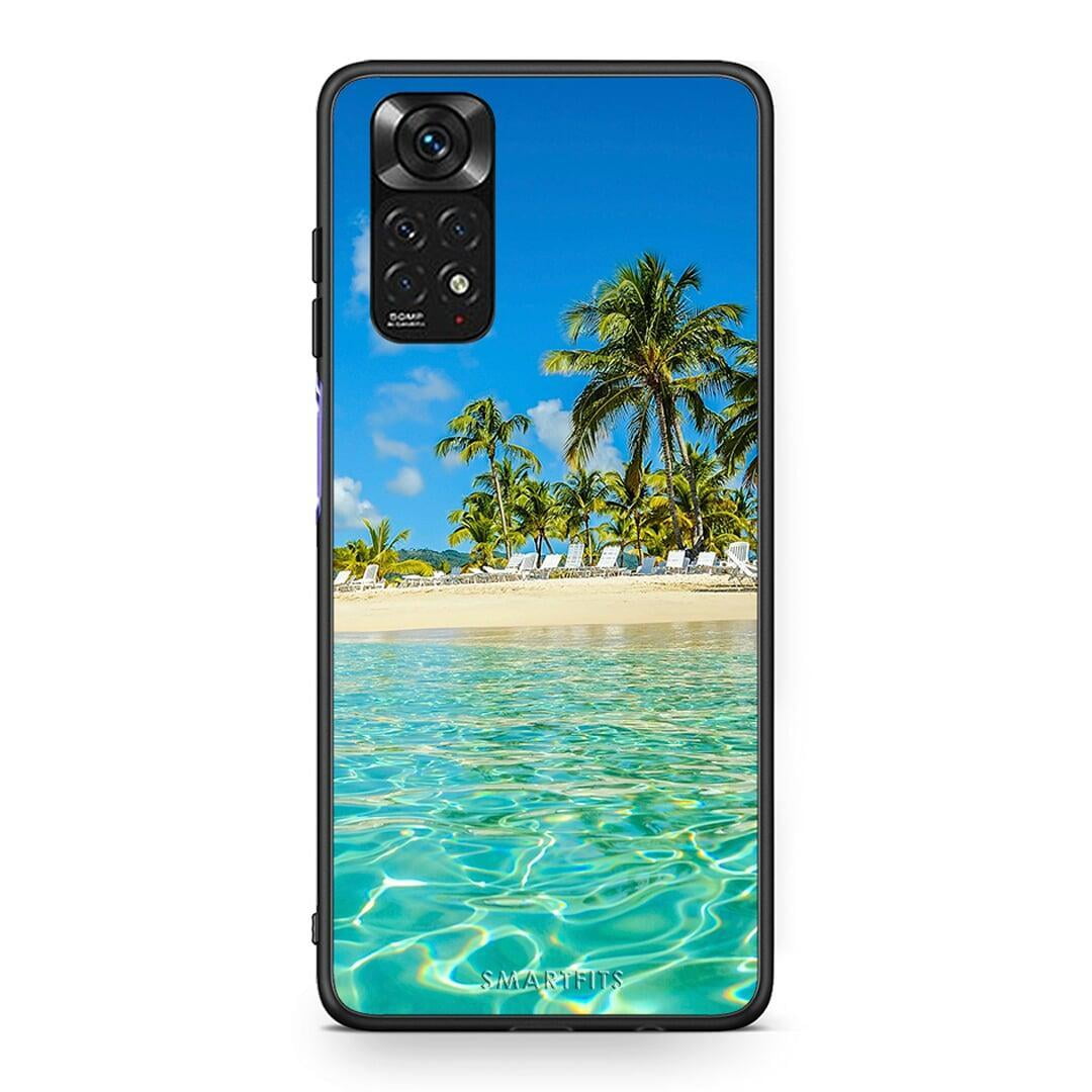 Xiaomi Redmi Note 11 Tropical Vibes Θήκη από τη Smartfits με σχέδιο στο πίσω μέρος και μαύρο περίβλημα | Smartphone case with colorful back and black bezels by Smartfits