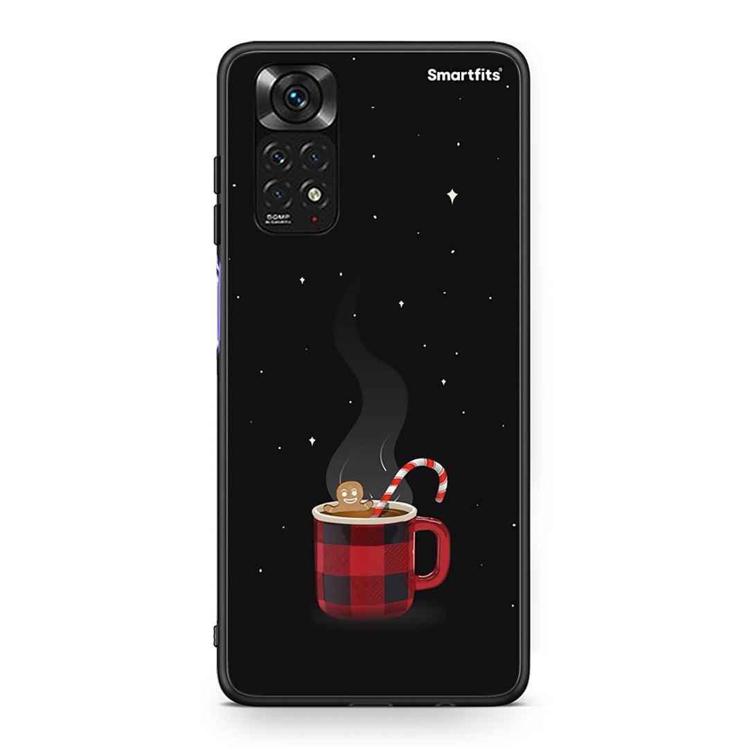 Xiaomi Redmi 10/Redmi Note 11 4G Xmas Bathing θήκη από τη Smartfits με σχέδιο στο πίσω μέρος και μαύρο περίβλημα | Smartphone case with colorful back and black bezels by Smartfits