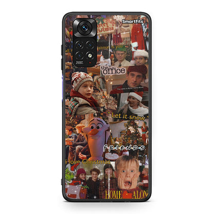 Xiaomi Redmi 10/Redmi Note 11 4G Xmas Wishes θήκη από τη Smartfits με σχέδιο στο πίσω μέρος και μαύρο περίβλημα | Smartphone case with colorful back and black bezels by Smartfits