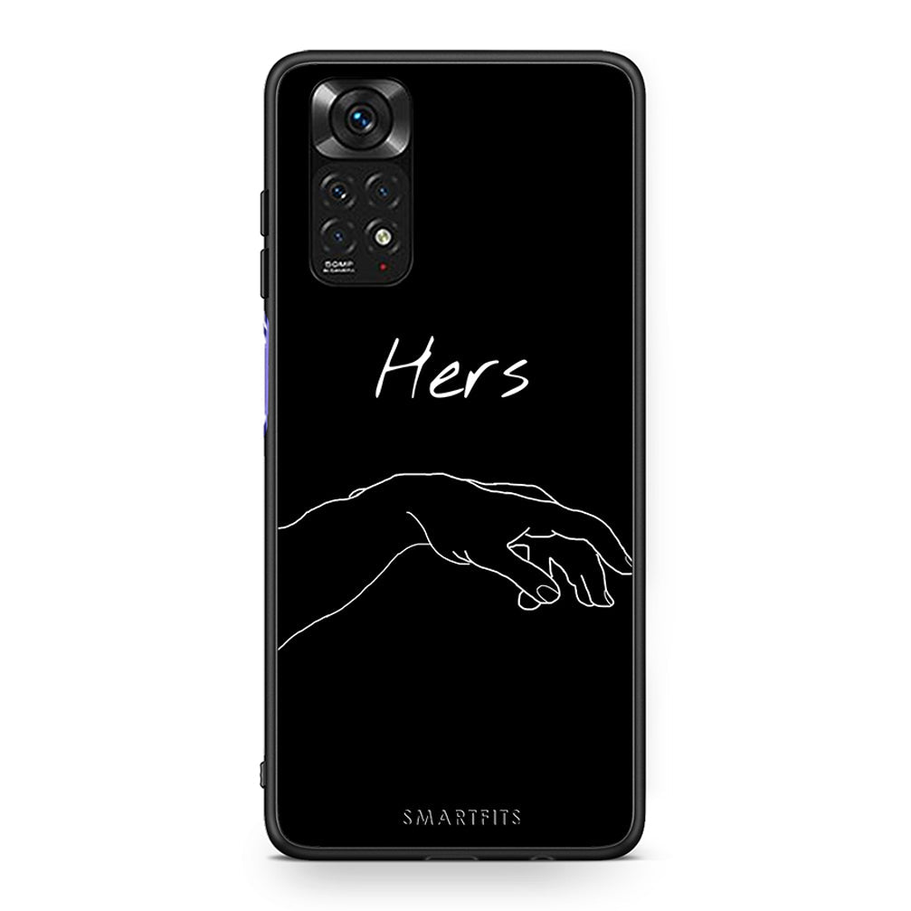 Xiaomi Redmi Note 11 Aeshetic Love 1 Θήκη Αγίου Βαλεντίνου από τη Smartfits με σχέδιο στο πίσω μέρος και μαύρο περίβλημα | Smartphone case with colorful back and black bezels by Smartfits