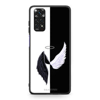 Thumbnail for Xiaomi Redmi Note 11 Angels Demons θήκη από τη Smartfits με σχέδιο στο πίσω μέρος και μαύρο περίβλημα | Smartphone case with colorful back and black bezels by Smartfits