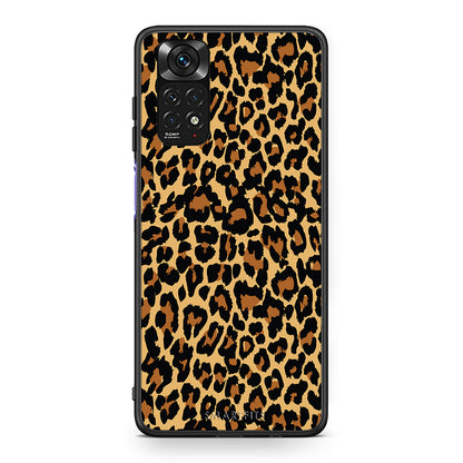 21 - Xiaomi Redmi Note 11 Leopard Animal case, cover, bumper
