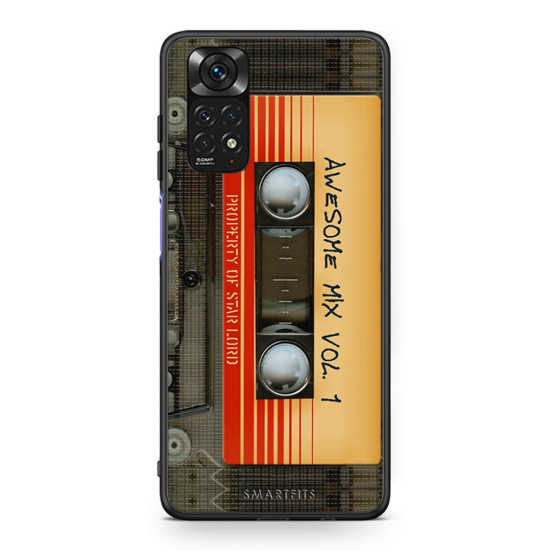 Xiaomi Redmi Note 11 Awesome Mix θήκη από τη Smartfits με σχέδιο στο πίσω μέρος και μαύρο περίβλημα | Smartphone case with colorful back and black bezels by Smartfits