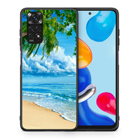 Thumbnail for Θήκη Xiaomi Redmi Note 11 Beautiful Beach από τη Smartfits με σχέδιο στο πίσω μέρος και μαύρο περίβλημα | Xiaomi Redmi Note 11 Beautiful Beach case with colorful back and black bezels