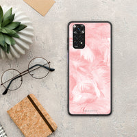 Thumbnail for Boho Pink Feather - Xiaomi Redmi Note 11 4G / 11S θήκη
