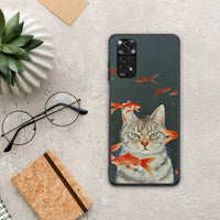 Thumbnail for Cat Goldfish - Xiaomi Redmi Note 11 4G / 11S 4G θήκη