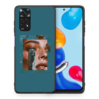 Thumbnail for Θήκη Xiaomi Redmi Note 11 Cry An Ocean από τη Smartfits με σχέδιο στο πίσω μέρος και μαύρο περίβλημα | Xiaomi Redmi Note 11 Cry An Ocean case with colorful back and black bezels