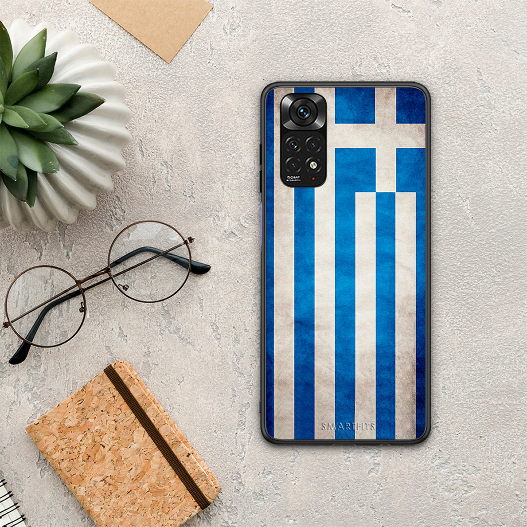 Flag Greek - Xiaomi Redmi Note 11 4G / 11S θήκη