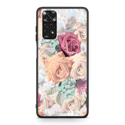 99 - Xiaomi Redmi Note 11 Bouquet Floral case, cover, bumper