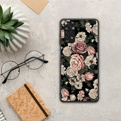 Flower Wild Roses - Xiaomi Redmi Note 11 4G / 11S 4G θήκη
