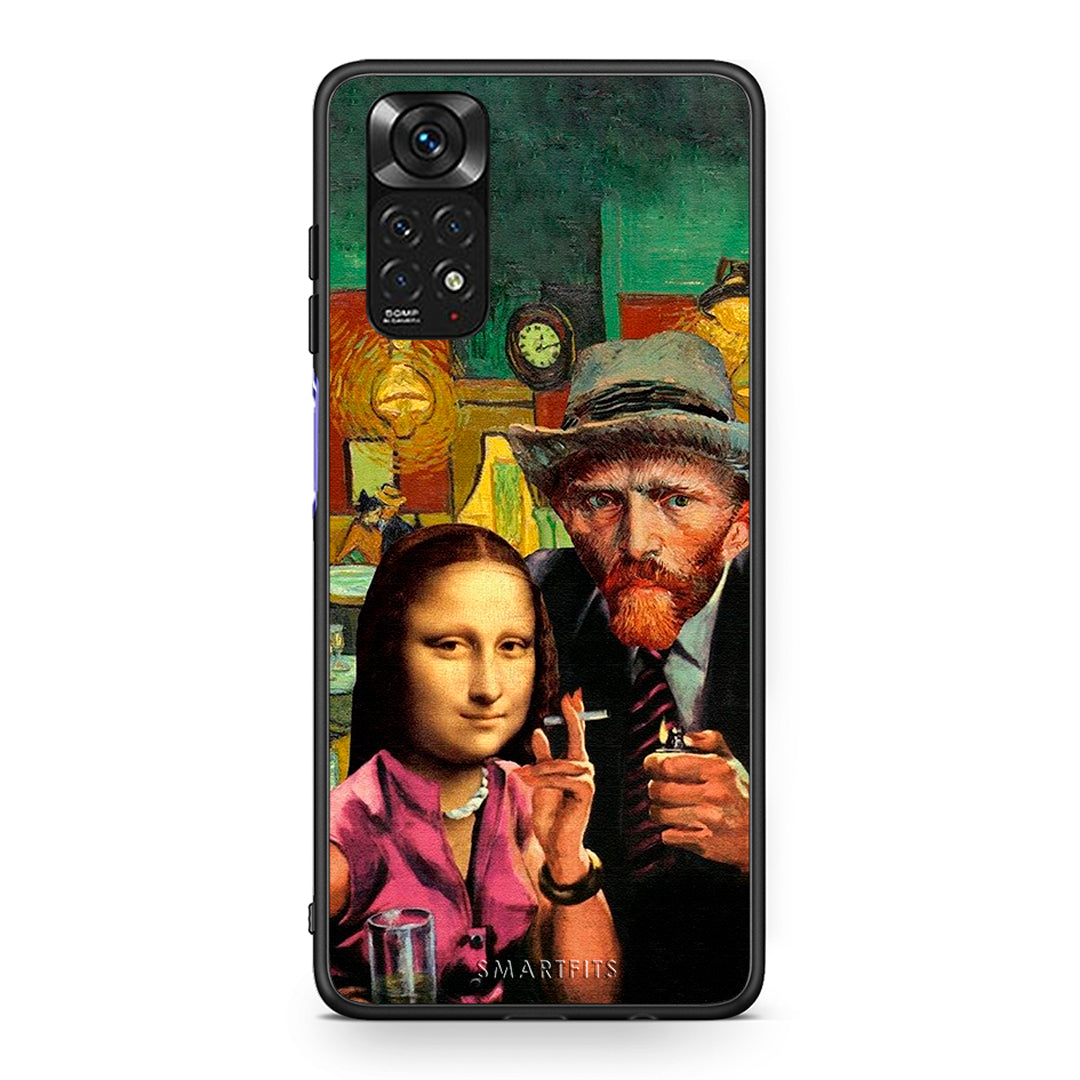 Xiaomi Redmi Note 11 Funny Art θήκη από τη Smartfits με σχέδιο στο πίσω μέρος και μαύρο περίβλημα | Smartphone case with colorful back and black bezels by Smartfits