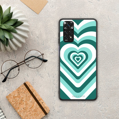 Green Hearts - Xiaomi Redmi Note 11 4G / 11S 4G θήκη