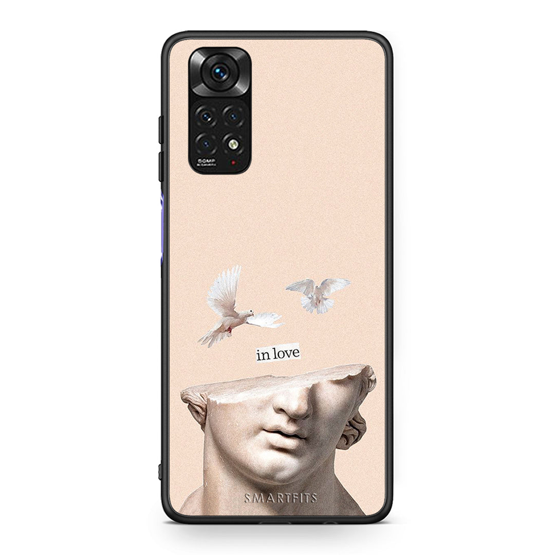 Xiaomi Redmi Note 11 In Love θήκη από τη Smartfits με σχέδιο στο πίσω μέρος και μαύρο περίβλημα | Smartphone case with colorful back and black bezels by Smartfits