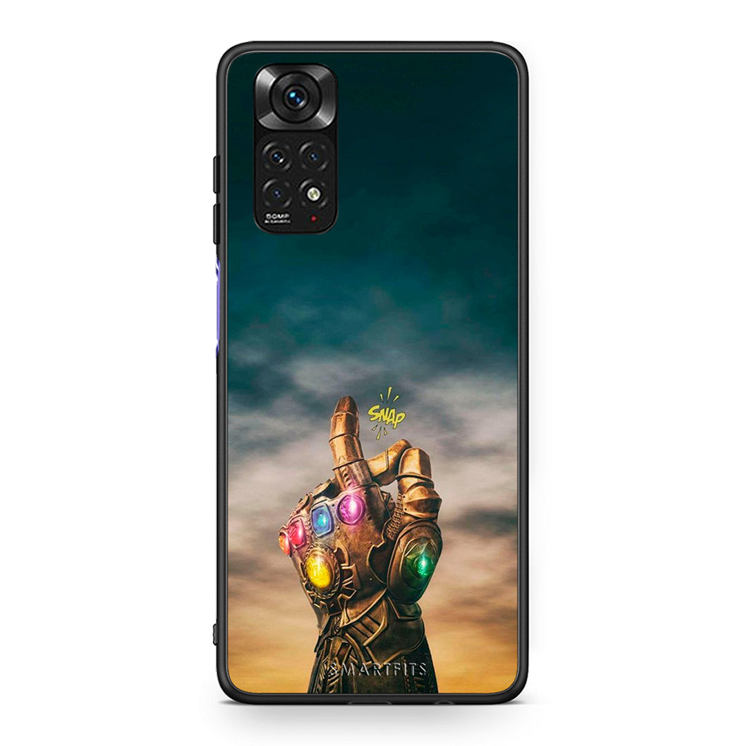 Xiaomi Redmi Note 11 Infinity Snap θήκη από τη Smartfits με σχέδιο στο πίσω μέρος και μαύρο περίβλημα | Smartphone case with colorful back and black bezels by Smartfits