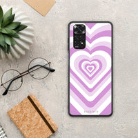 Thumbnail for Lilac Hearts - Xiaomi Redmi 10 θήκη