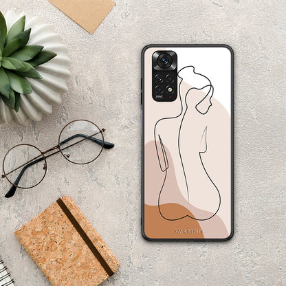 LineArt Woman - Xiaomi Redmi Note 11 4G / 11S 4G θήκη